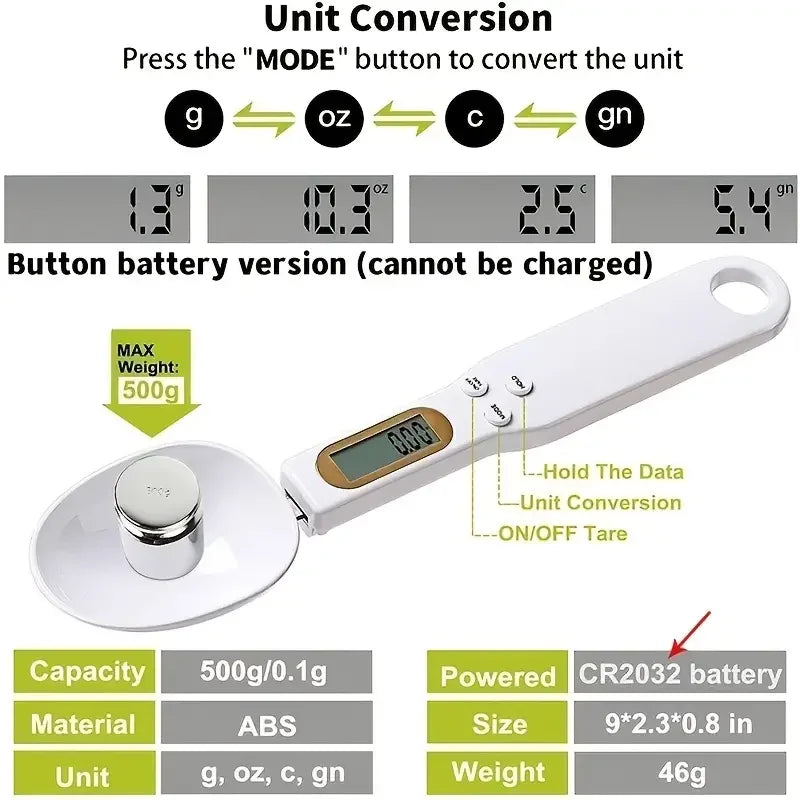 Digital Spoon Scale Mini Kitchen